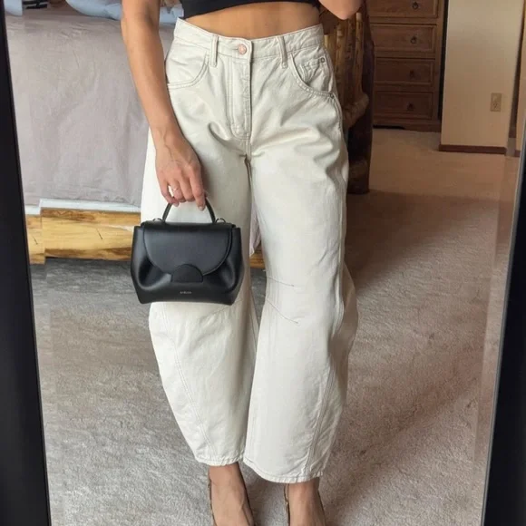 We The Free Good Luck Mid-Rise Barrel Jeans - Picture 4 of 14